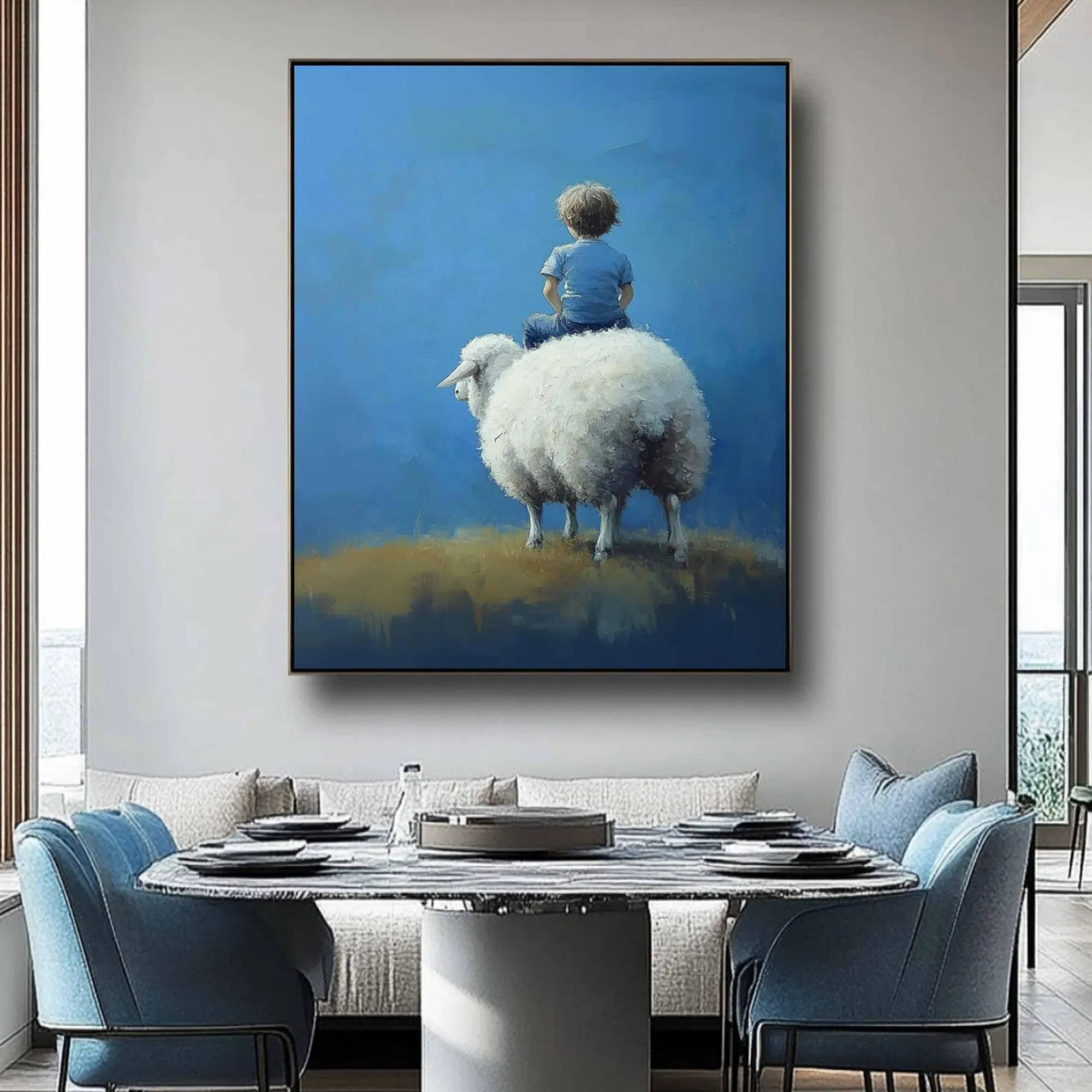 Realism / Figurative Art  - Together on the Ridge