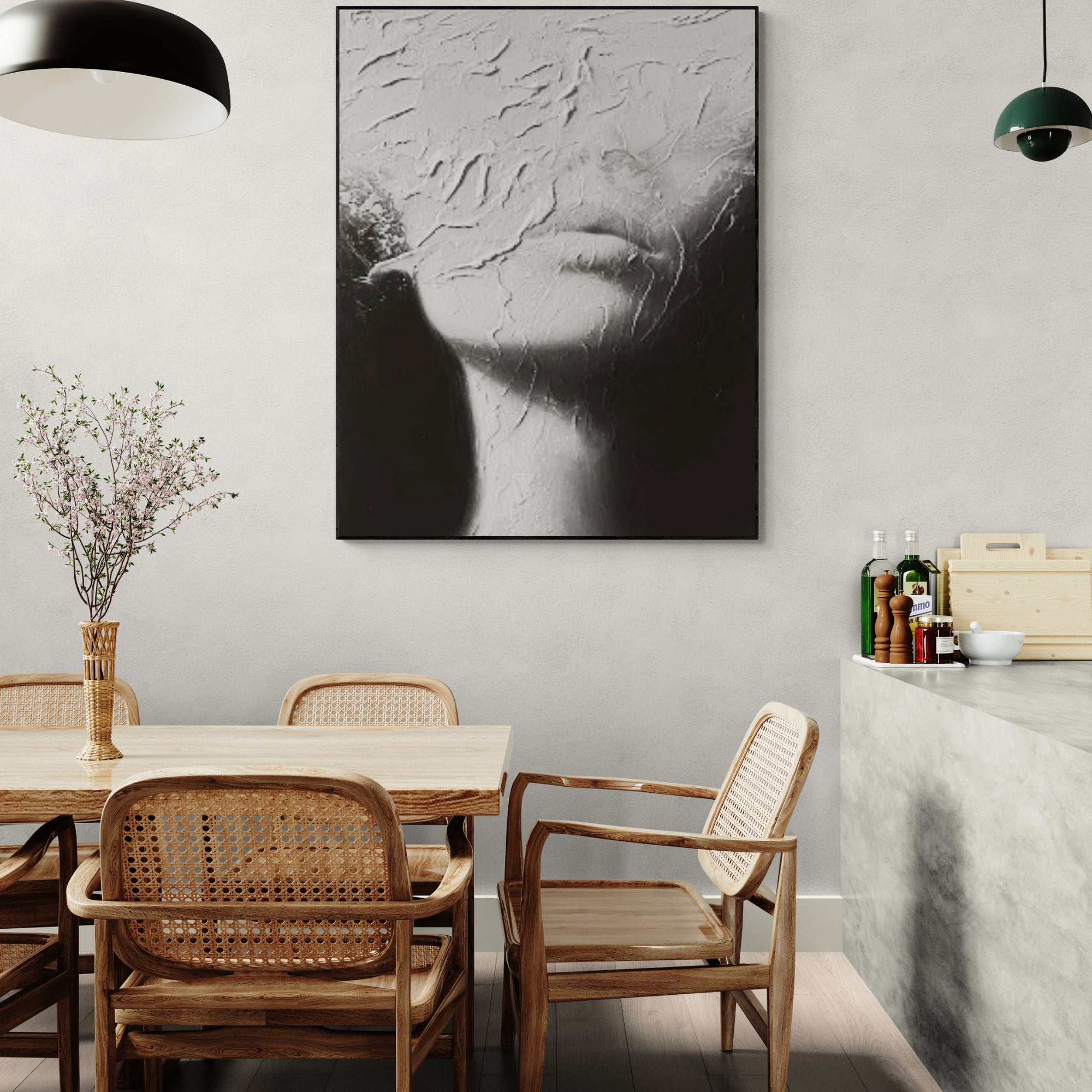 Realism / Figurative Art - Shadowed Essence