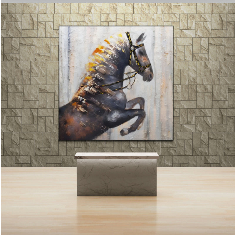 Realistic Art - Gilded Gallop