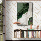 Plaster Art Texture Painting - Layers of Serenity