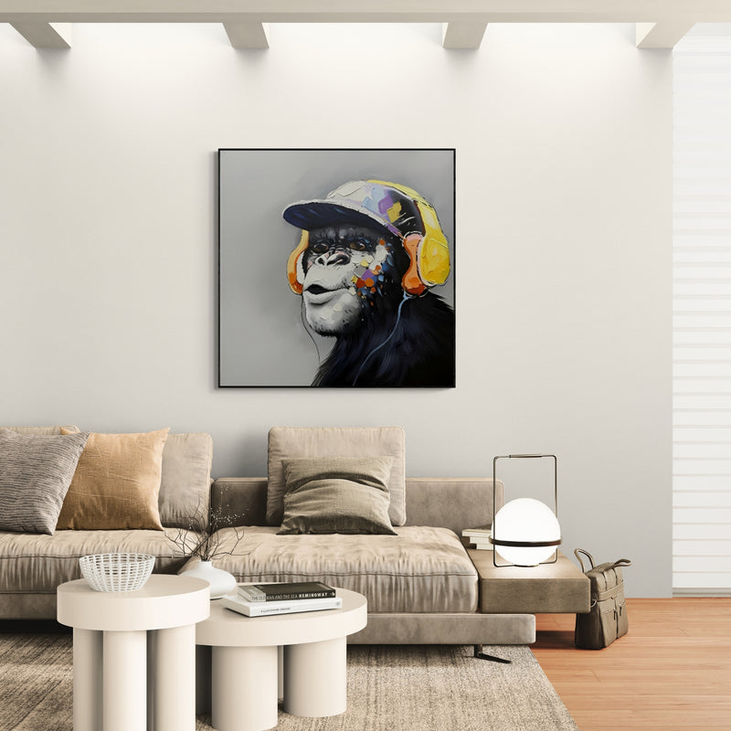Colorful Painting - Urban Groove Gorilla