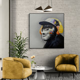 Colorful Painting - Urban Groove Gorilla