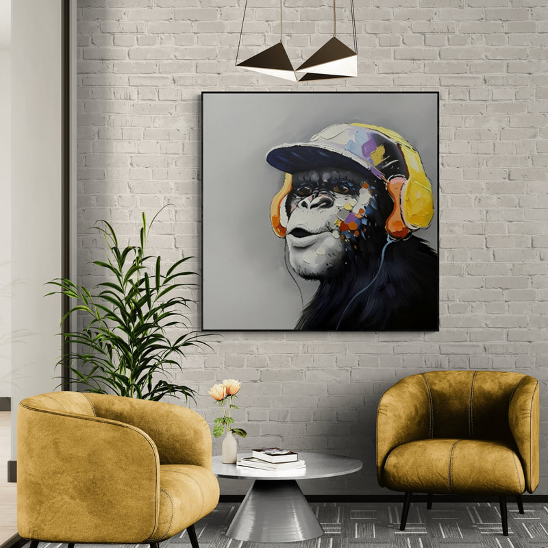 Colorful Painting - Urban Groove Gorilla