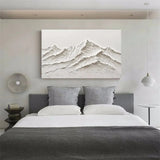 Plaster  Art Texture Painting - Summit Dreams