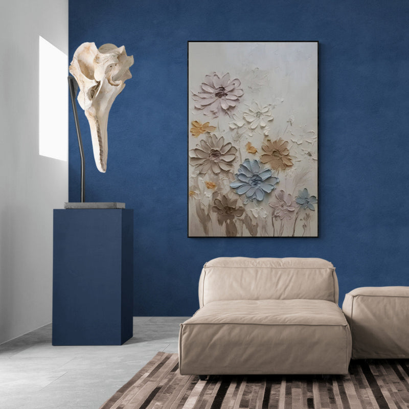 Plaster Art Texture Painting - Whispers of Spring