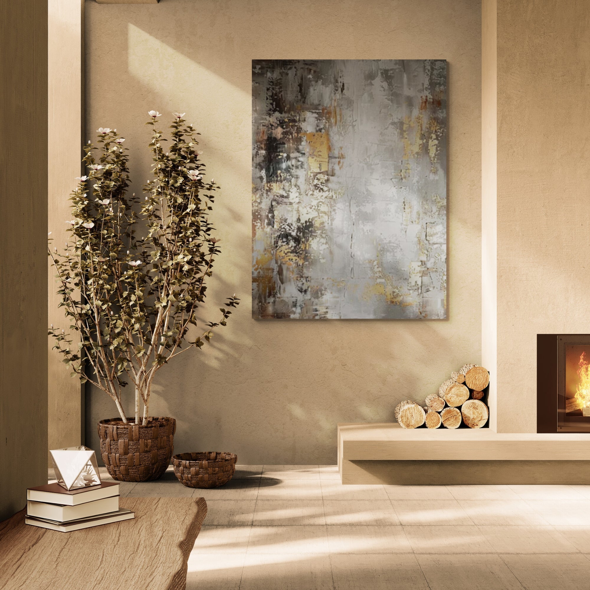 Contemporary Minimalist Art - Abstract Luxe