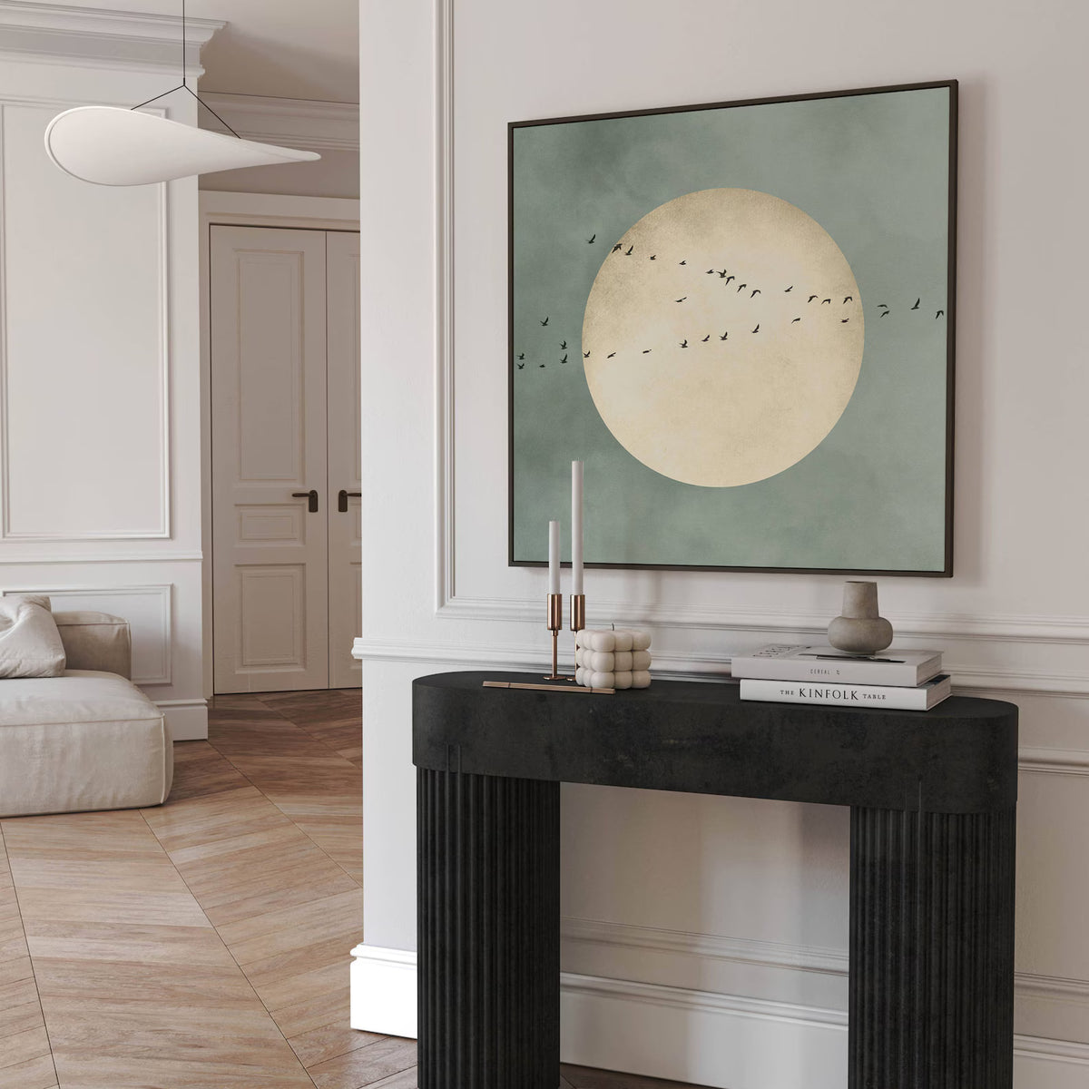 Hedendaagse minimalistische kunst - Koperpatina