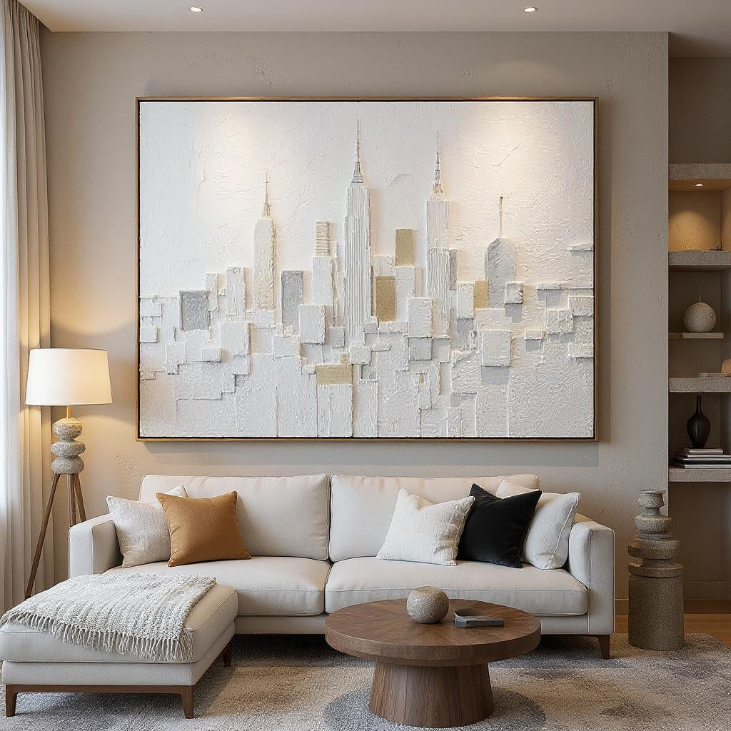 Modern Abstract Art - Urban Relief
