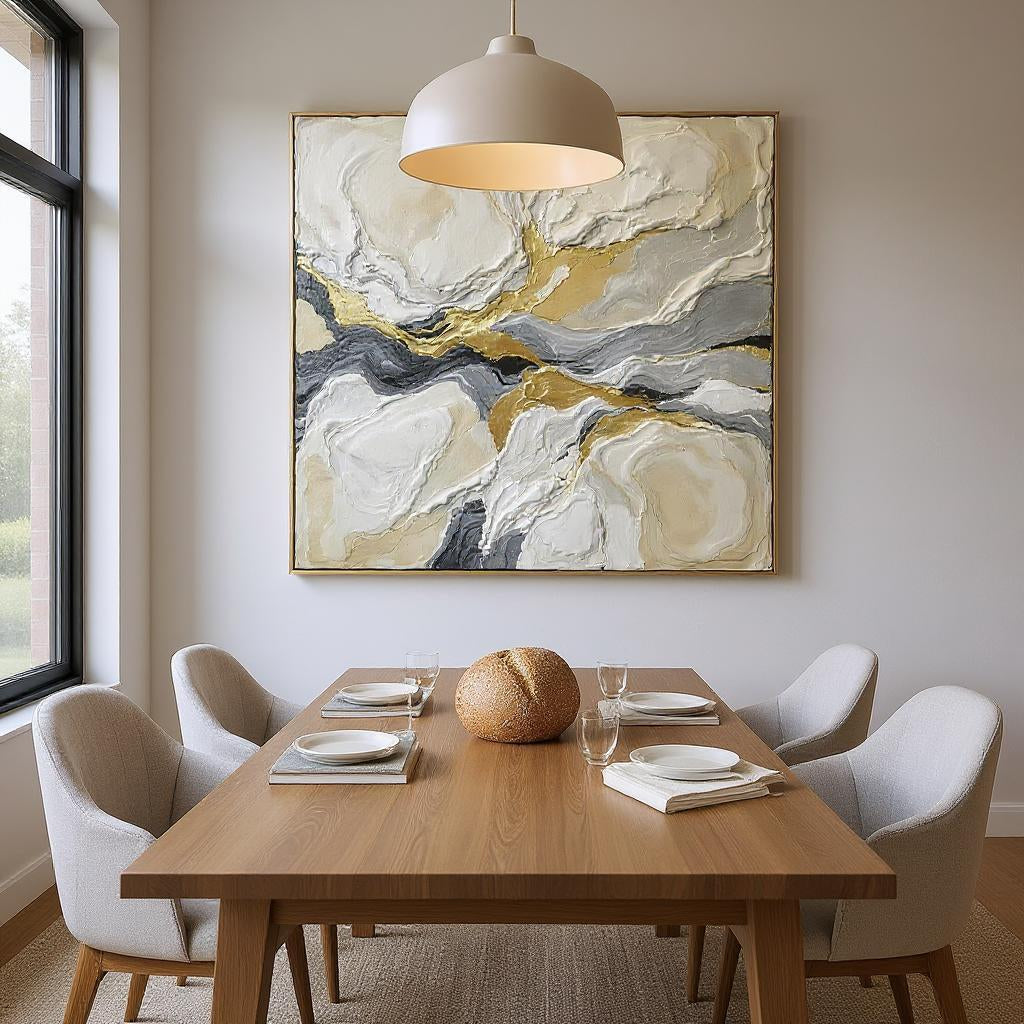 Impasto / Palette knife Art - Beneath the Surface