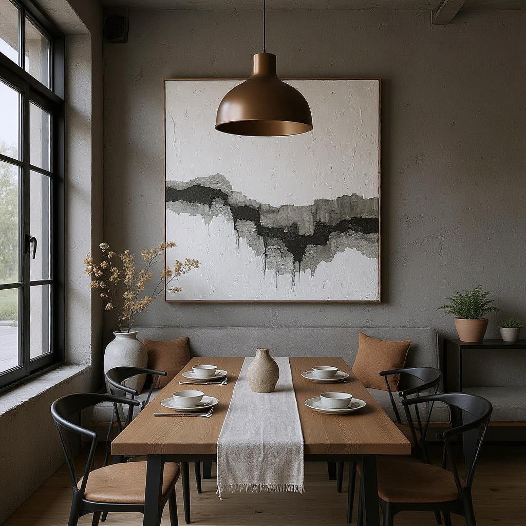 Wabi-Sabi Wall Art - Muted Noise
