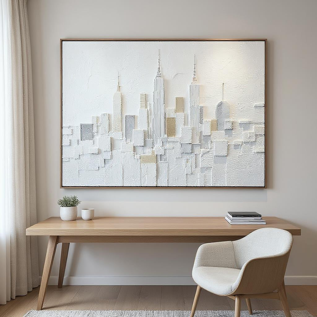Modern Abstract Art - Urban Relief