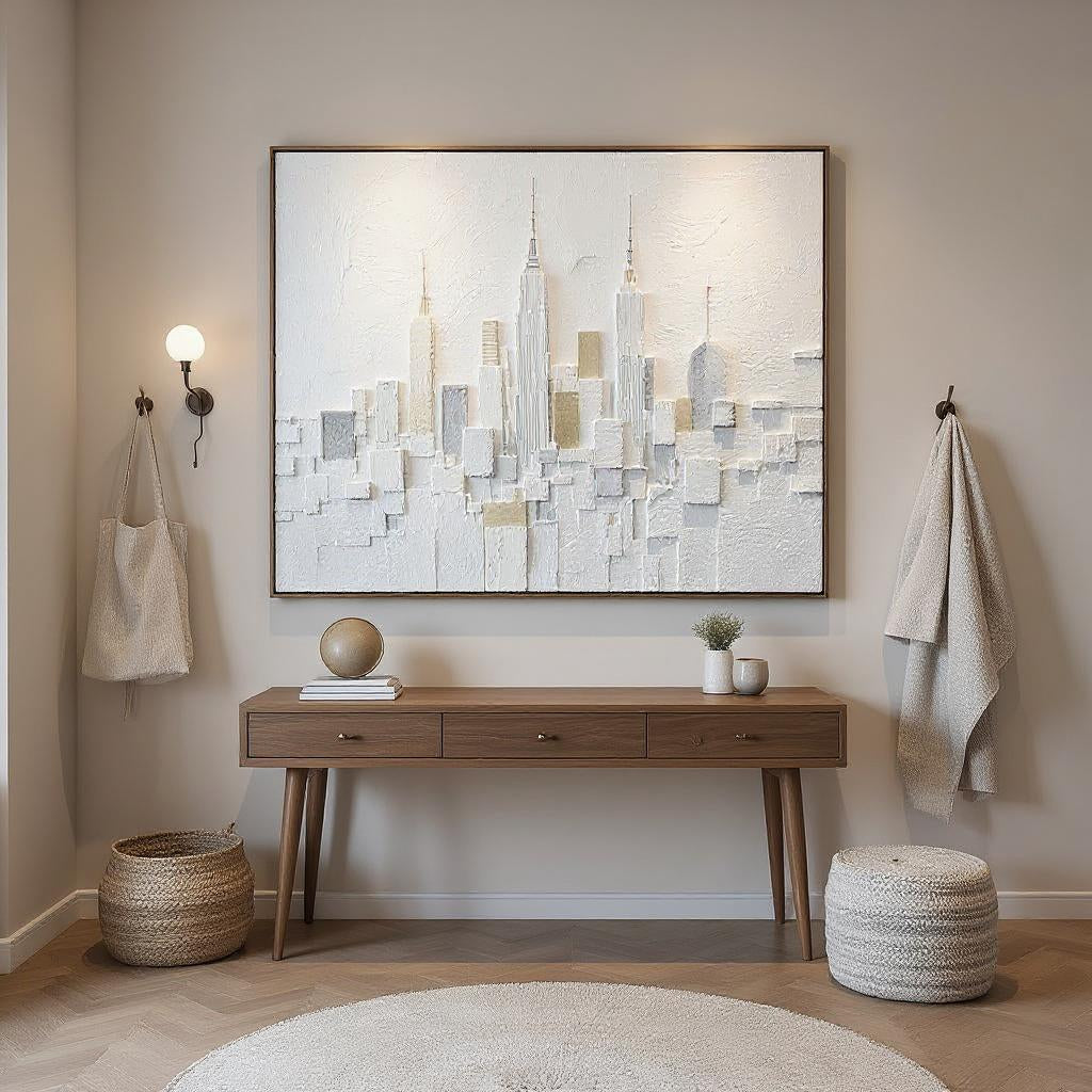 Modern Abstract Art - Urban Relief