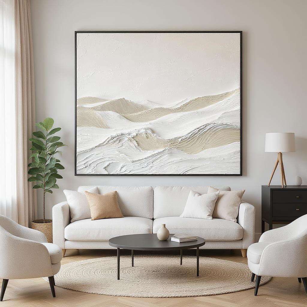 Contemporary Minimalist Art - Sandscape