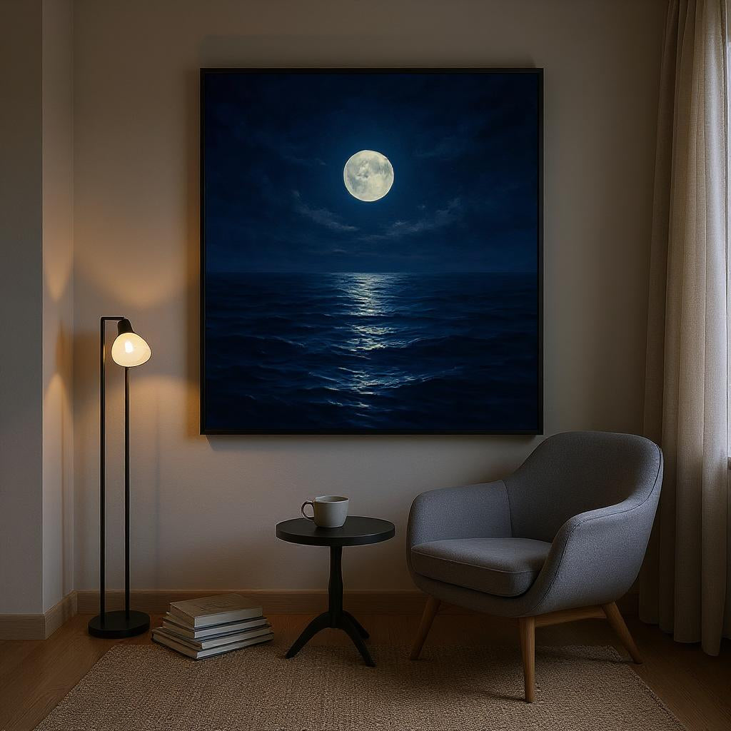 Realism / figurative art - Nocturne of the Tides