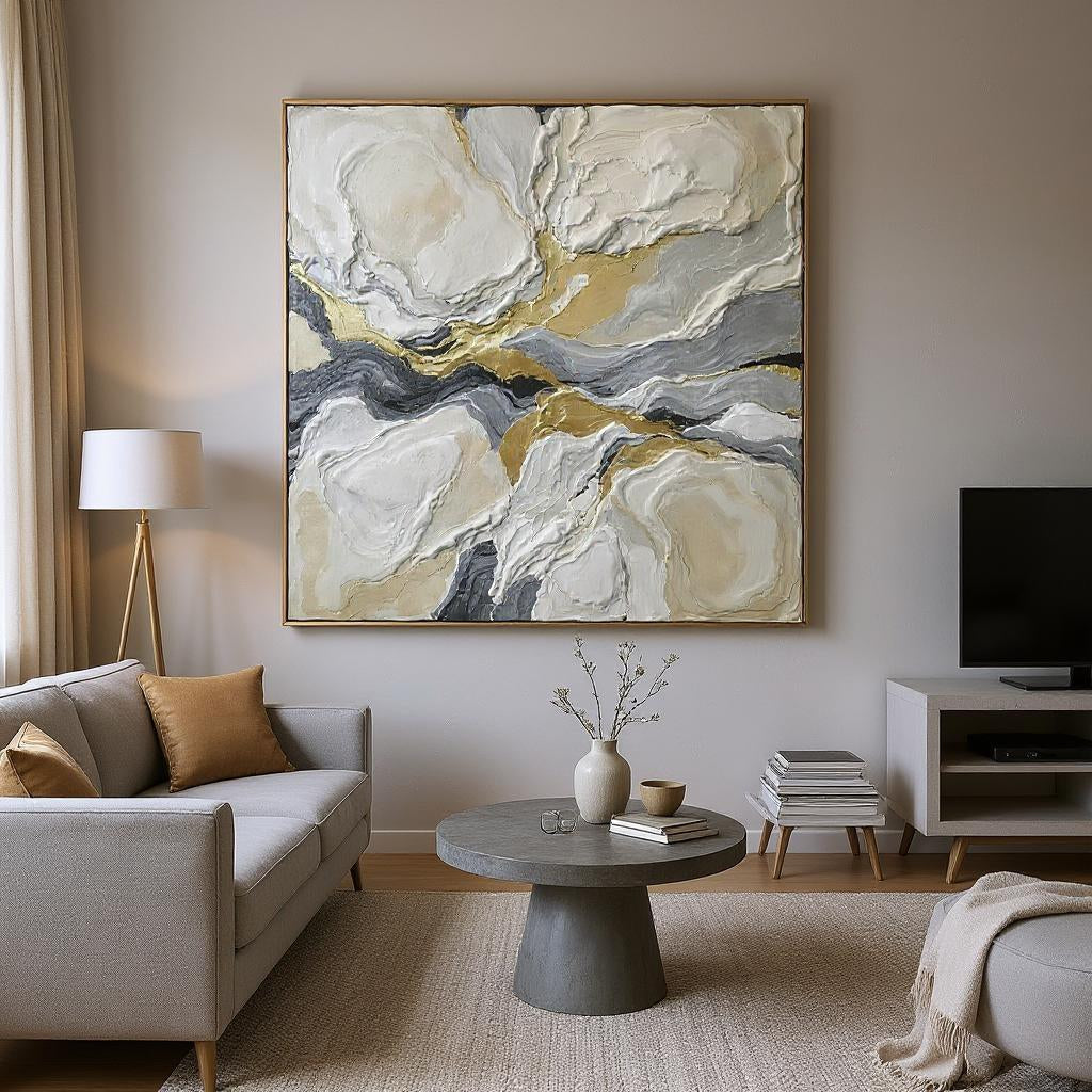 Impasto / Palette knife Art - Beneath the Surface