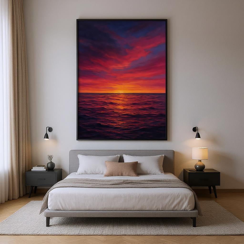 Realism / figurative art - Solstice Fire