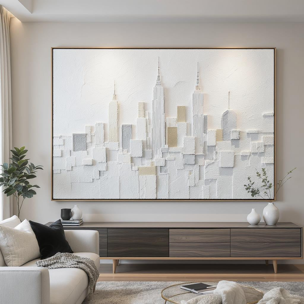 Modern Abstract Art - Urban Relief
